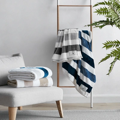 Nautica Striped Throw Blanket In Multi
