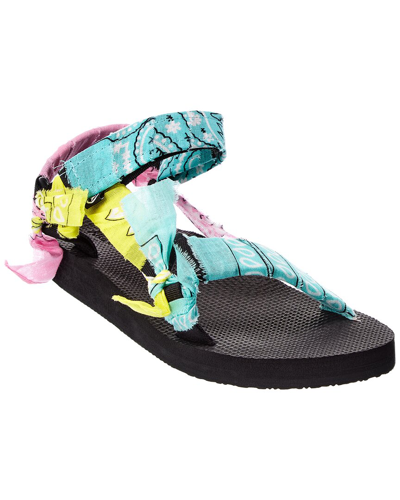 Arizona Love Trekky Mix Bandana Sandal In Blue