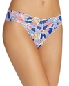 Hanky Panky Original-rise Printed Thong In Tangram