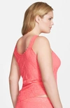 Hanky Panky 'signature' Lace Camisole In Peachy Keen