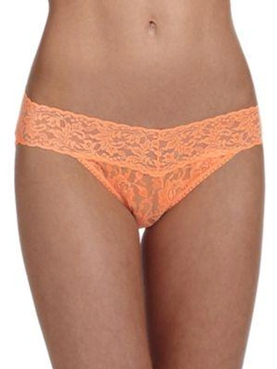 Hanky Panky Signature Lace Vikini Brief In Peachy Keen