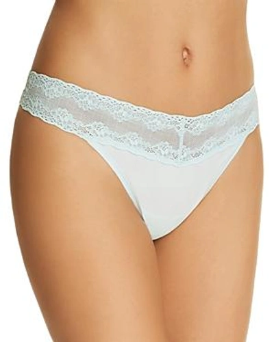 Natori Bliss Perfection Thong In Pistachio