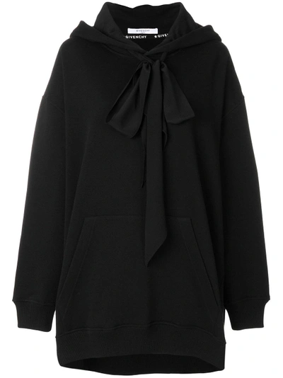 Givenchy Oversize Logo Sweatshirt In Black