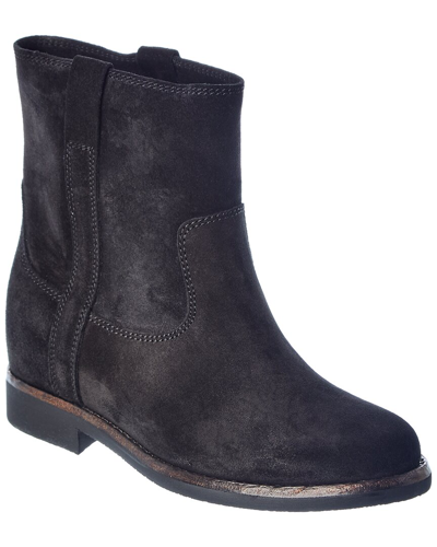 Isabel Marant Susee Suede Boot In Black