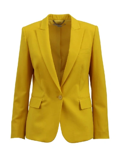 Stella Mccartney Ingrid Tailored Jacket In Yellow