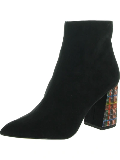 Betsey Johnson Kassie Black Suede In Black Suede In Multi