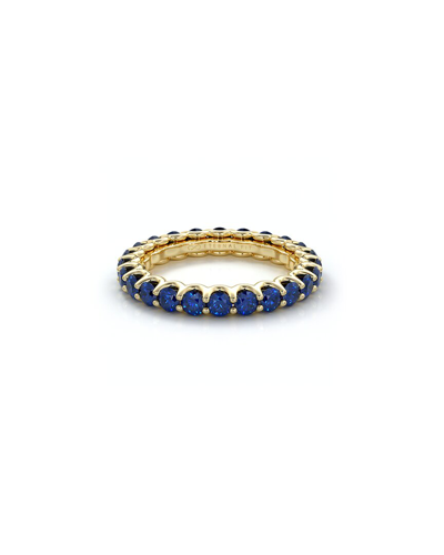 The Eternal Fit 14k 2.53 Ct. Tw. Sapphire Eternity Ring In Multi