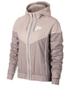 Nike Women's Sportswear Woven Windrunner Jacket, Pink In Particle Rose