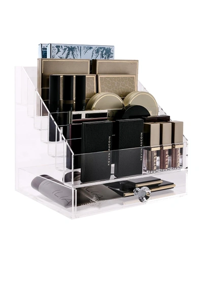 Impressions Vanity Diamond Collection Palette Organizer In Clear