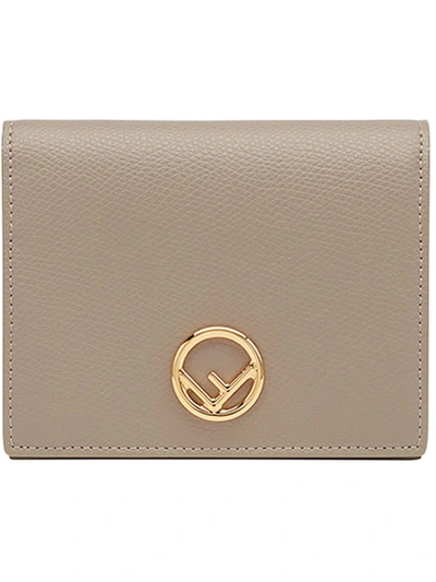 Fendi Billfold Purse In Neutrals