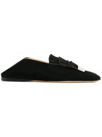 Sergio Rossi Fringed Loafers