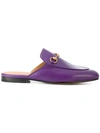 Gucci 'princetown' Pantoletten In Purple