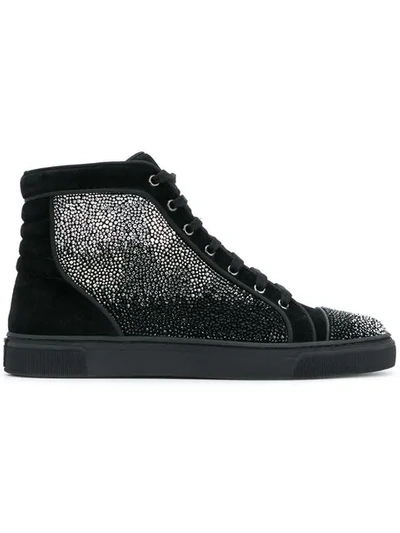 Louis Leeman Embellished Hi In Black