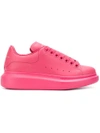 Alexander Mcqueen Extended Sole Sneakers - Pink