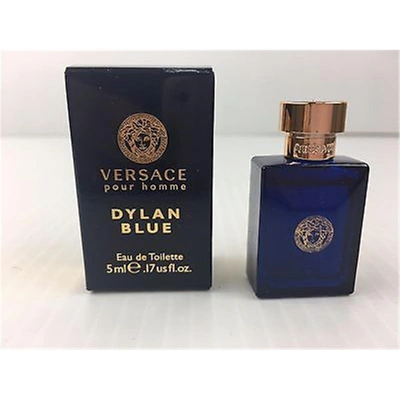 Versace Vdbmt017 0.17 oz Dylan Blue Eau De Toilette Mini For Men