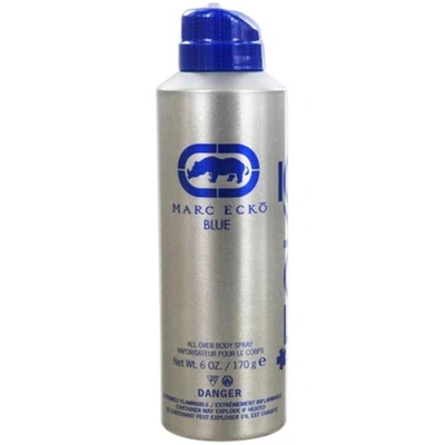 Marc Ecko 242503 Blue  All Over Body Spray - 6 oz In Silver