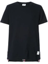 Thom Browne Signature Stripe T-shirt - Blue