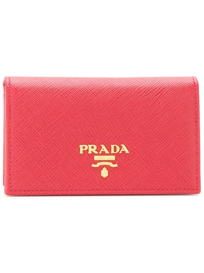 Prada Foldover Top Cardholder