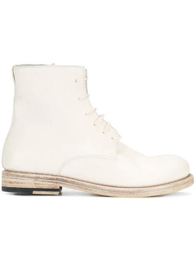 The Last Conspiracy Lace-up Boots - White