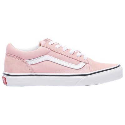 Vans Kids' Girls  Old Skool In Pink/white