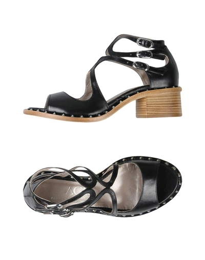 Agl Attilio Giusti Leombruni Sandals In Black