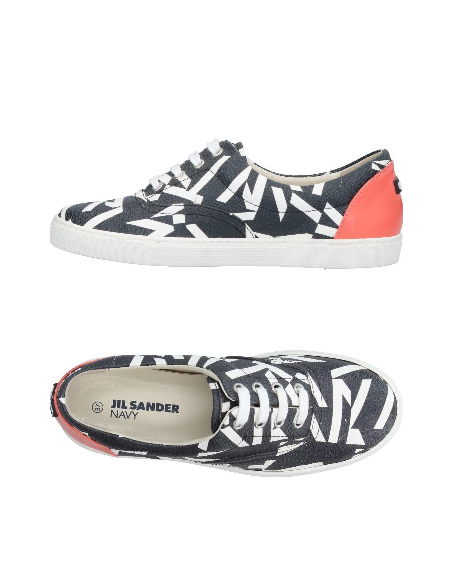 jil sander canvas sneakers