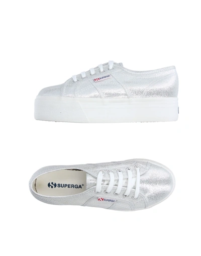 Superga Sneakers In Silver