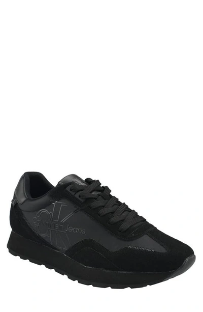 Calvin Klein Eden Sneaker In Black/ Black