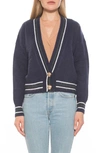 Alexia Admor Cathrine Knit Sweater In Blue