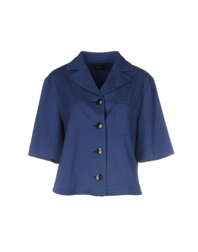 Armani Jeans Sartorial Jacket In Blue