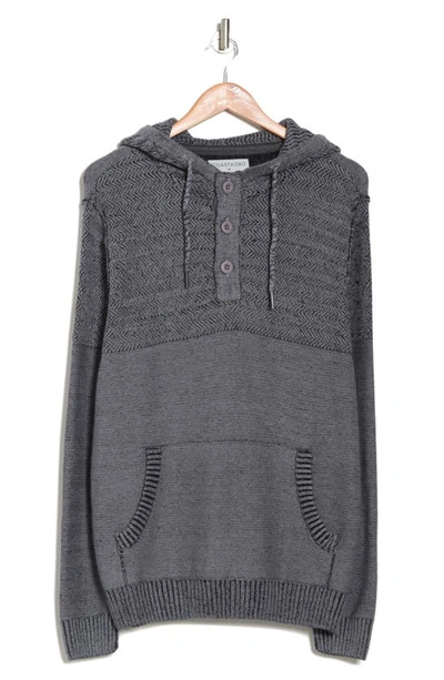 Coastaoro Edessa Hoodie Sweater In Charcoal