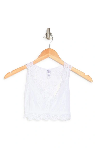 Wishlist Pretty Lace Bralette In Ivory