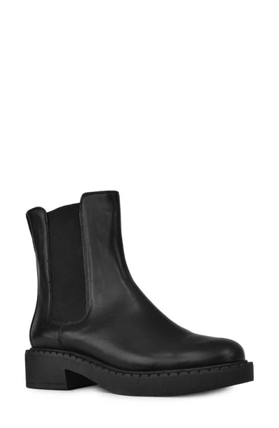 Valentina Rangoni Ripresa Chelsea Boot In Black  Leather