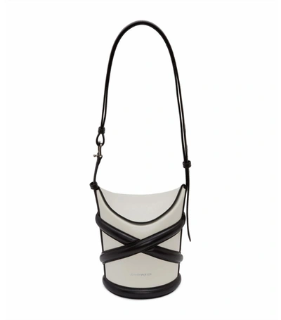 Alexander Mcqueen Leather The Curve Bag In Multi