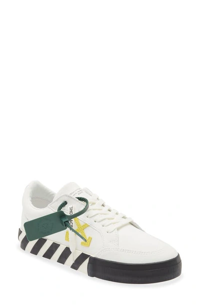 Off-white Vulcanized Low Top Sneaker In White