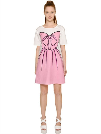 boutique moschino pink dress