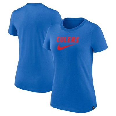 Nike Blue Barcelona Swoosh T-shirt