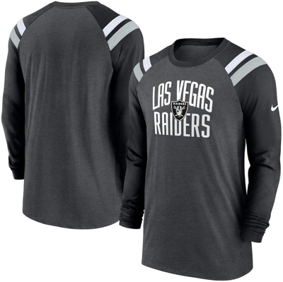 Nike Men's Athletic Fashion (nfl Las Vegas Raiders) Long-sleeve T-shirt In White