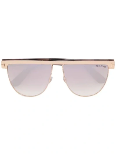 Tom Ford Stephanie Sunglasses In Brown