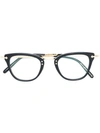 Oliver Peoples Square Optical Glasses In Black