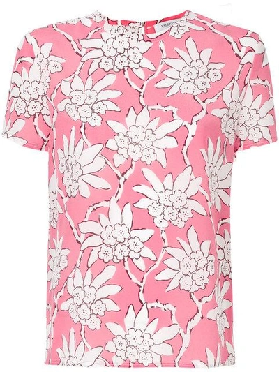 Valentino Floral Print T-shirt