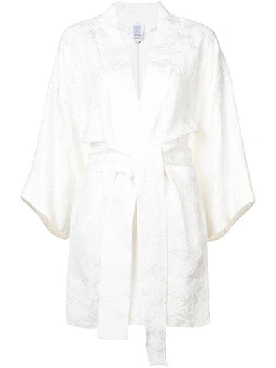 Rosie Assoulin Robe Kimono - White