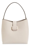 Kate Spade Carlyle Street - Marea Leather Hobo - White In Warm Marshmallow