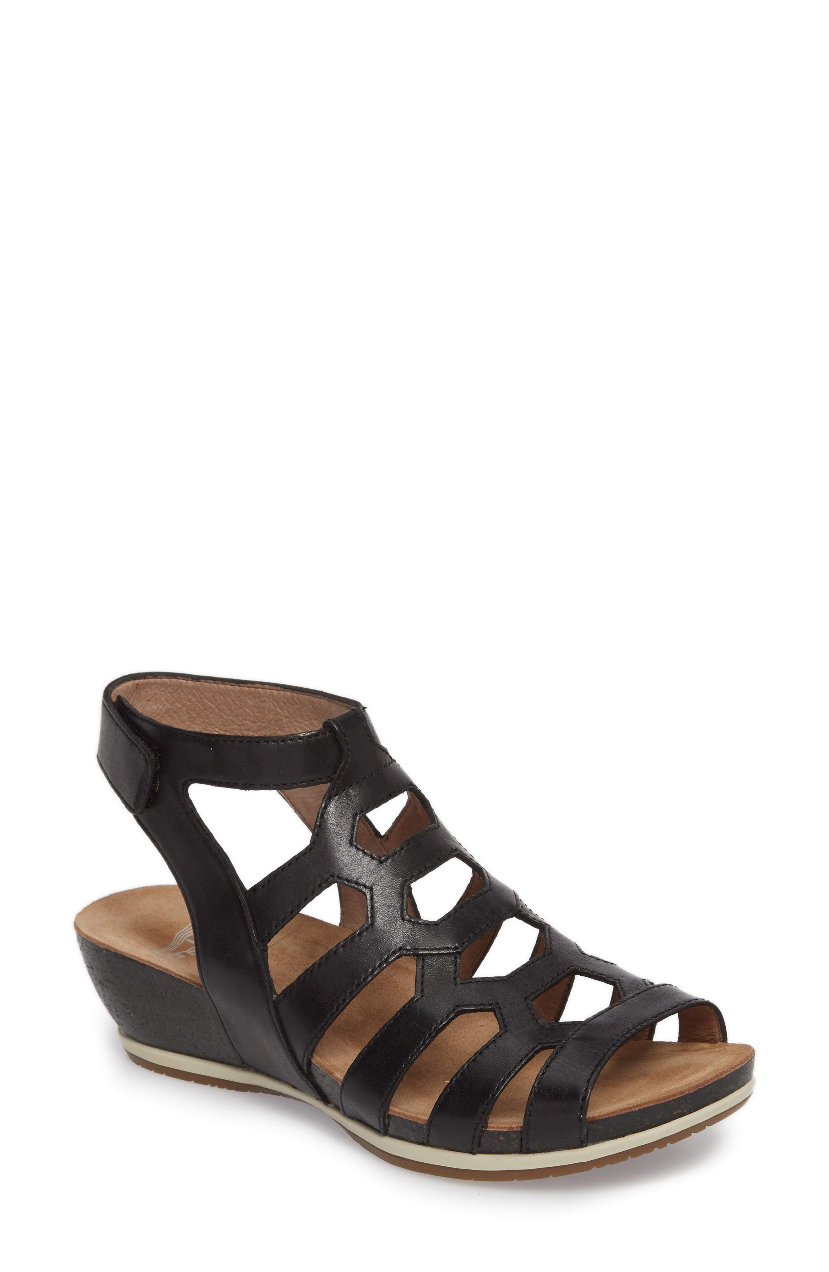dansko vivian gladiator wedges