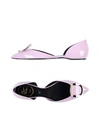 Roger Vivier Ballet Flats In Pink