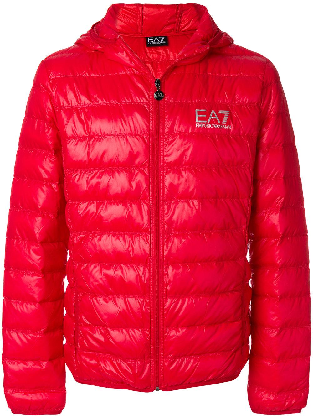 red ea7 jacket