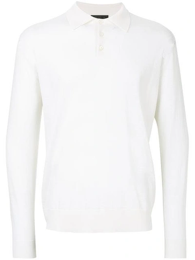 Prada Polo Shirt In White
