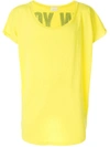 Faith Connexion Boat Neck T-shirt In Yellow