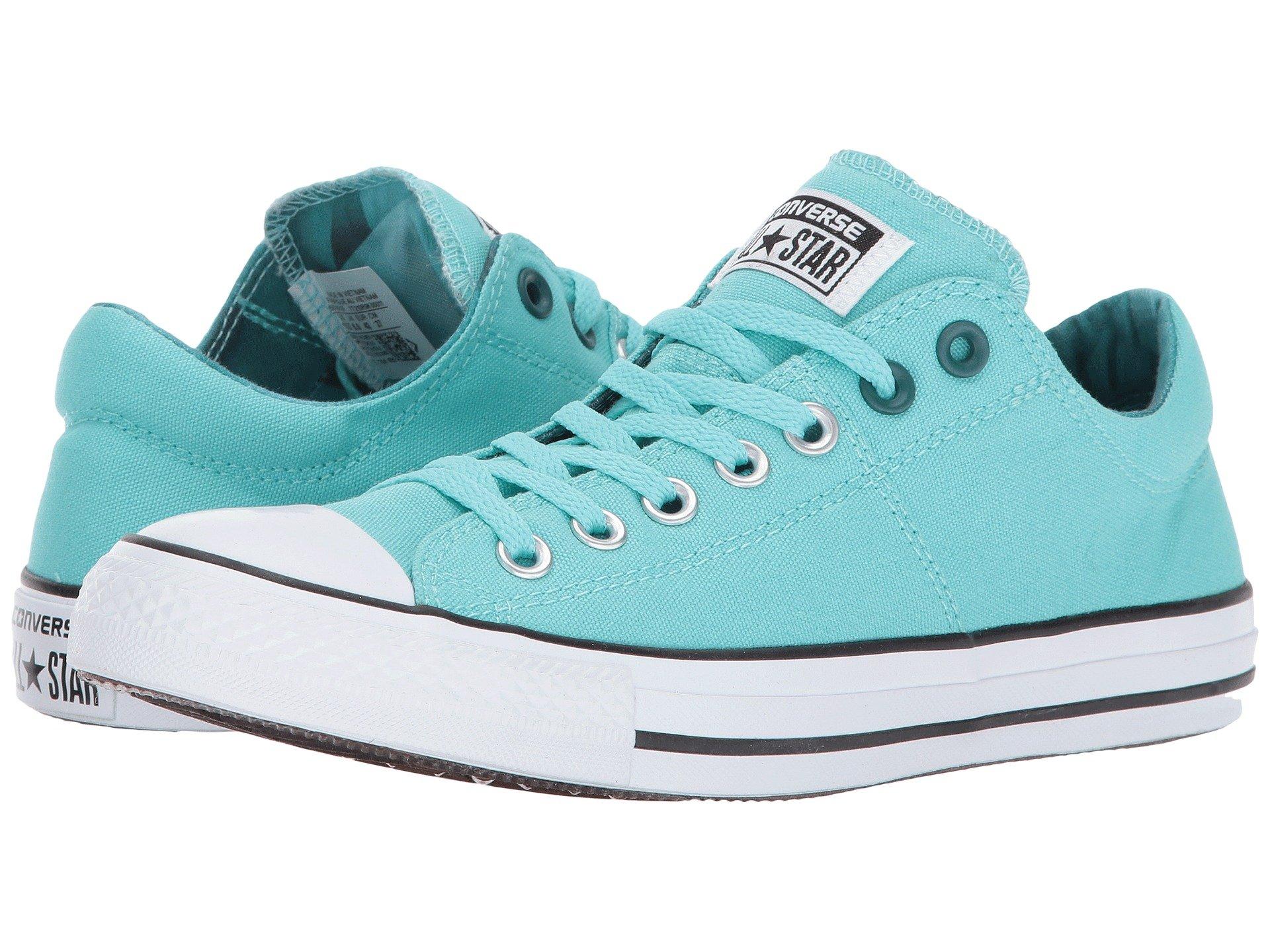 aqua chuck taylors