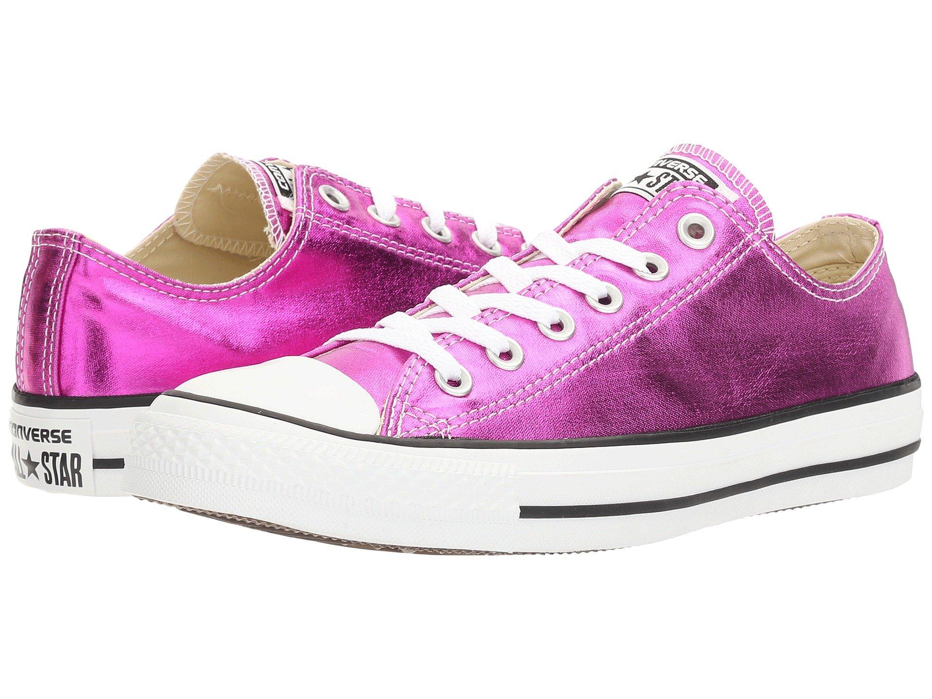 magenta chuck taylors